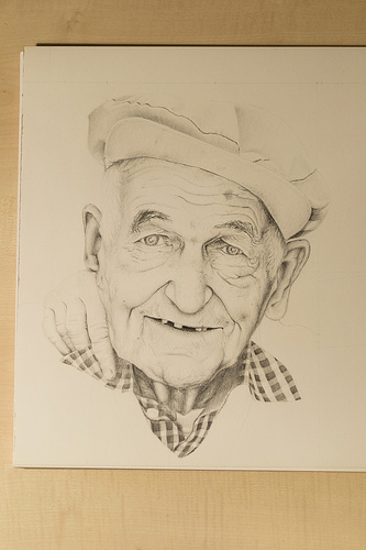 Grandpa detail.