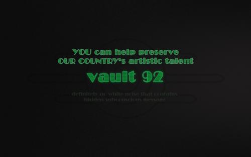 Vault 92 Wallpaper