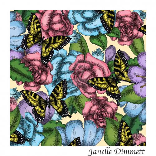 Flowers and Butterflies