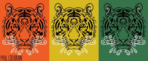 Tiger Triptych