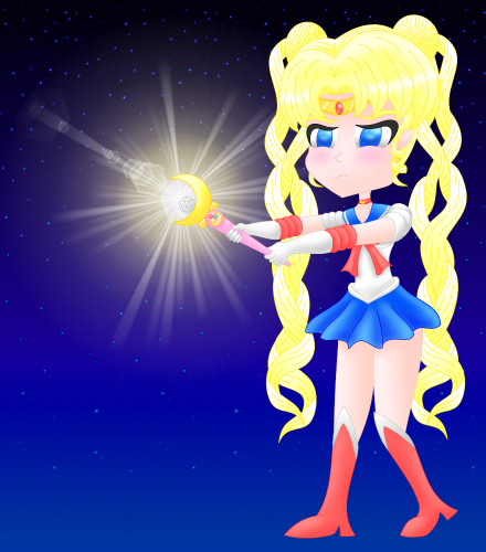 I have a wand - Sailor Moon