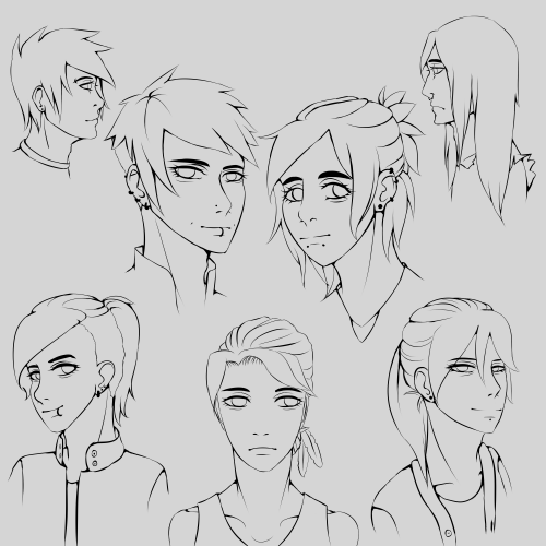 Between Us - Lineart