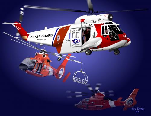 USCG Helos