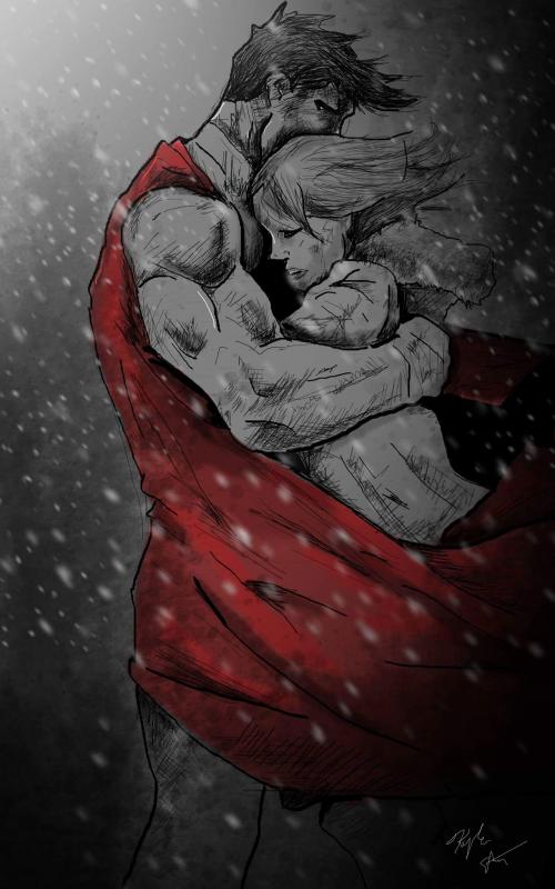 Superman and lois lane