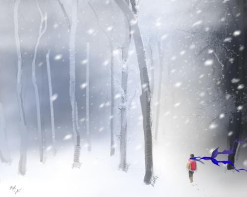 Alone in the Snow
