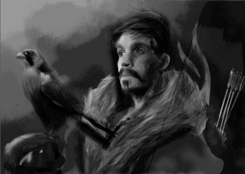 Alphonse the calm falconer