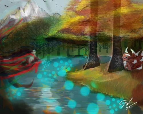 Inari's pools