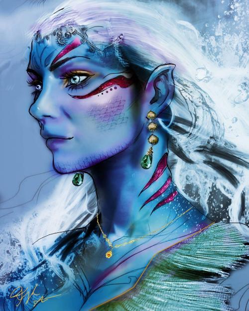 Serena queen of the seas color vs 1